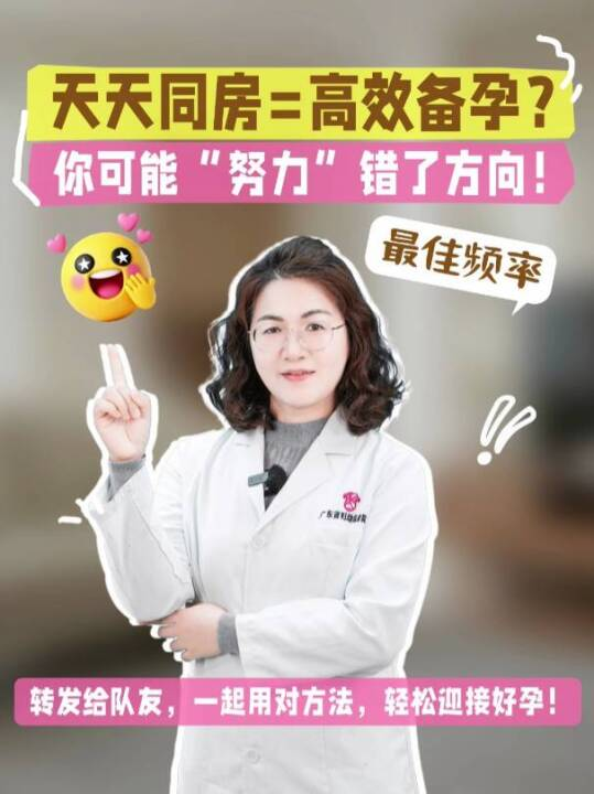 天天同房=高效备孕？你可能“努力”错了方向！