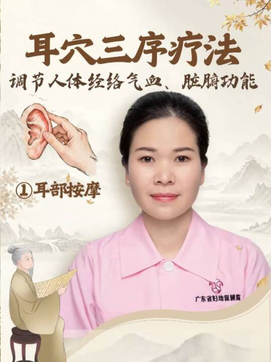 耳穴三序疗法：第1集 耳部按摩