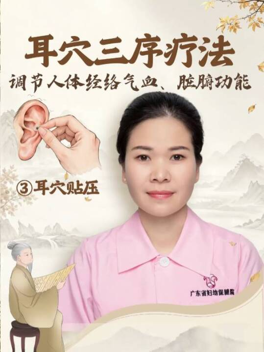 耳穴三序疗法：第3集 耳穴贴压